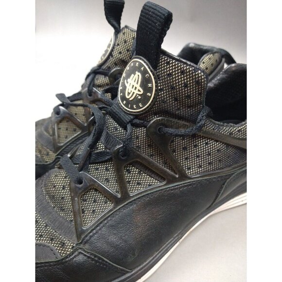 Nike Men's Lunar Huarache Light SP Black White Fashion Shoes 776373-001 / US 12 - Picture 15 of 15